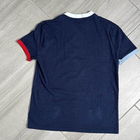 Ralph Lauren Navy Blue Short Sleeve Polo Tee - Picture 5 of 5